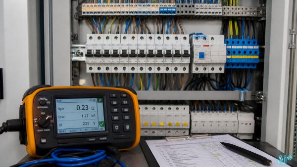DGUV V3 Prüfung Schaltschrank Messgerät elektrische Anlage Prüfung Nürnberg Stein